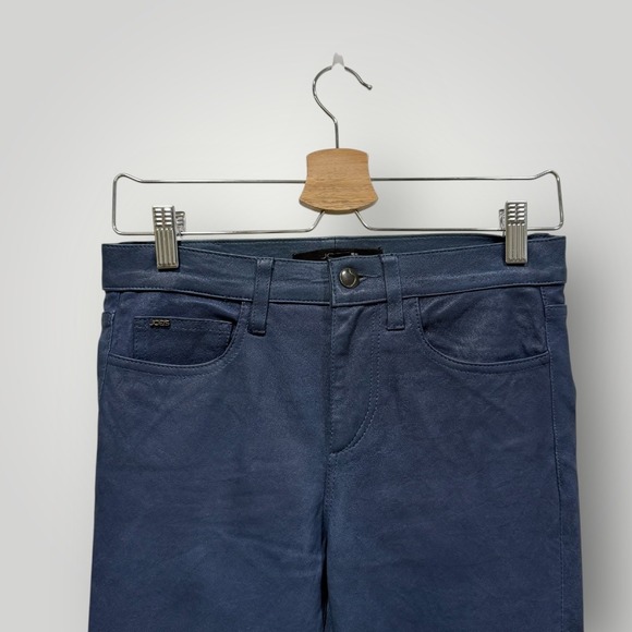 JOES JEANS Womens Indigo Skinny  Lamb Leather Pants Size 27 Style H6565252 - Picture 3 of 13